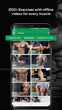 Fitvate - Home & Gym Workout Trainer Fitness Plans Mod Apk
