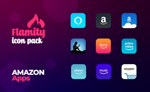 Flamity - Square Gradient Icon Pack Mod Apk