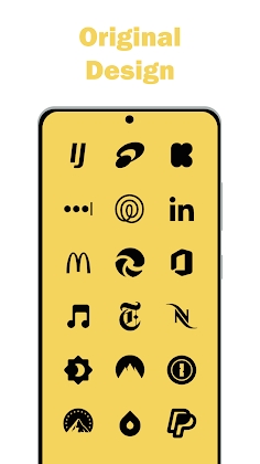 Download Flat Black - Icon Pack Mod Apk