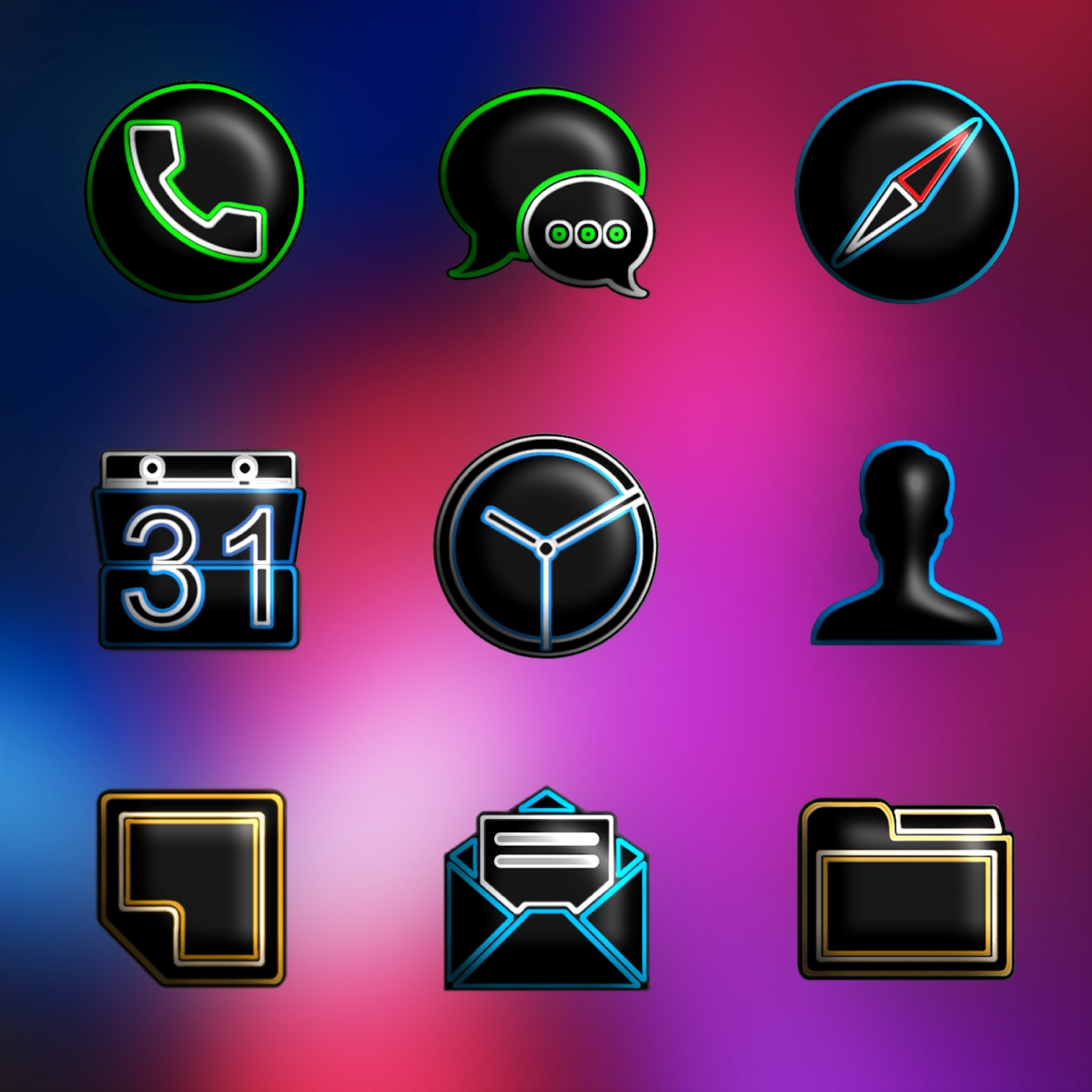 Download Flixy 3D - Icon Pack Mod Apk