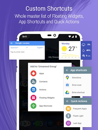 Download Sidebar, Edge Screen, Circle Launcher - Floatoo Mod Apk