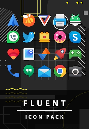 Download Fluent Icon Pack Mod Apk