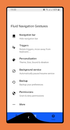Download Fluid Navigation Gestures Mod Apk