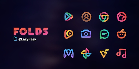 Folds - Icon Pack Mod Apk