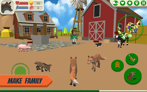 Download Fox Family - Animal Simulator Mod Apk