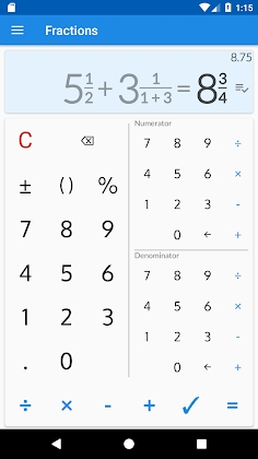 Fractions: calculate & compare Mod Apk