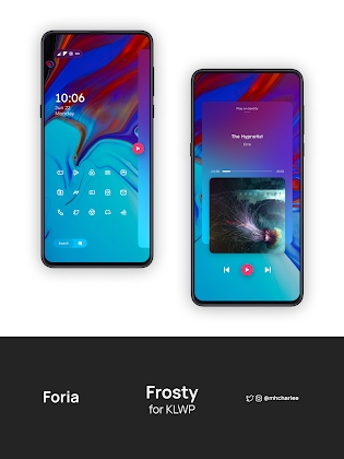 Download Frosty for KLWP Mod Apk