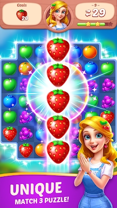 Fruit Diary - Match 3 Games Mod Apk