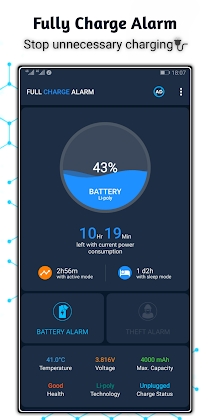Full Charge Alarm - Battery Full Charged Alert Mod Apk