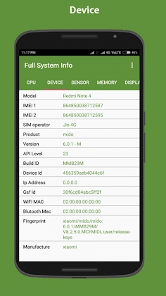 Download Full system info Mod Apk