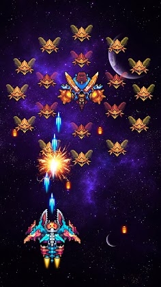 Download Galaxiga: Classic Arcade Game Mod Apk