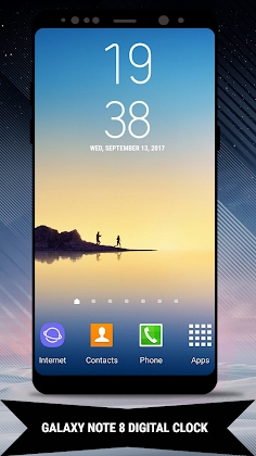 Galaxy Note8 Digital Clock Widget Pro Mod Apk