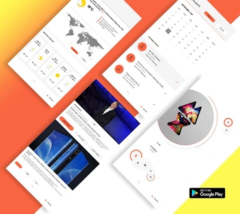 Download Gallery Collection Klwp/Kustom Pack Mod Apk