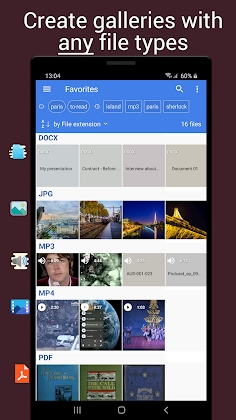 GalleryDroid: A File Manager merged with a Gallery Mod Apk