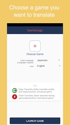 GameLingo -Game Translator, Fullscreen Translation Mod Apk