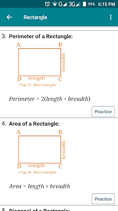Download Geometry Formula with Practice Mod Apk