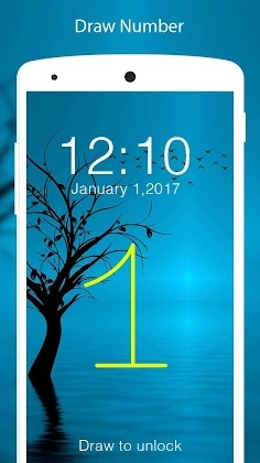 Download Gesture Lock Screen - Draw Signature & Letter Lock Mod Apk