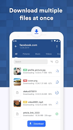 Download GetThemAll - Download Manager & Browser Downloader Mod Apk
