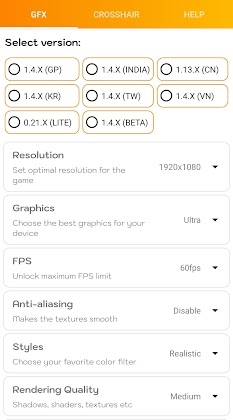 GFX Tool Pro - Game Booster Mod Apk