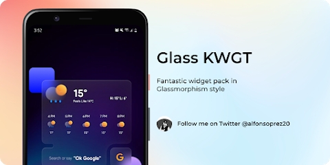Download Glass for KWGT Mod Apk
