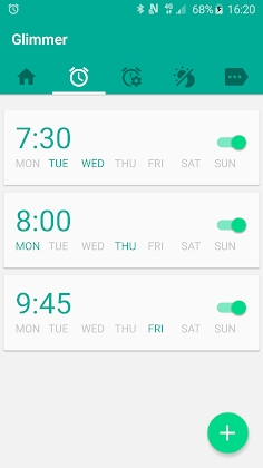 Download Glimmer (luminous alarm clock) Mod Apk
