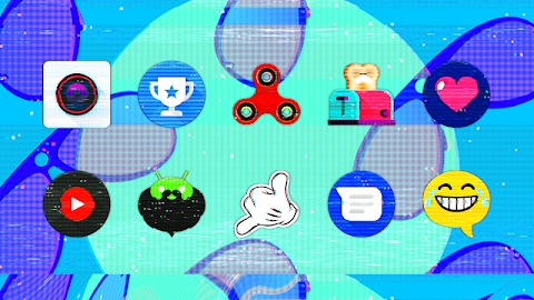 Glitch Icon Pack Mod Apk