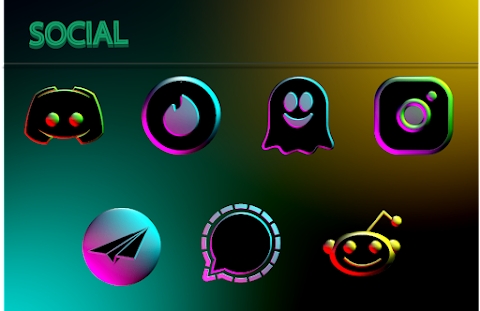 Download Glitchpop - Premium Icon Pack Mod Apk