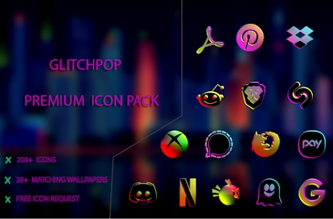 Glitchpop - Premium Icon Pack Mod Apk