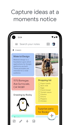 Google Keep - Notes and Lists Mod Apk