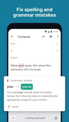 Download Grammarly - Grammar Keyboard Mod Apk