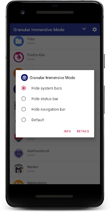 Download Granular Immersive Mode Mod Apk