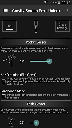 Gravity Screen - On/Off Mod Apk