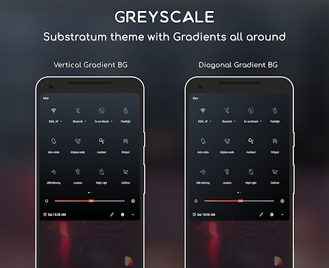 Greyscale - Substratum Theme Mod Apk