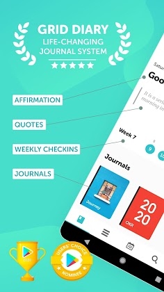 Grid Diary - Journal, Planner Mod Apk