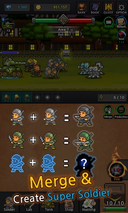 Download Grow Soldier - Merge Soldier Mod Apk