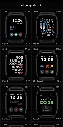 Download Amazfit GTS WatchFaces Mod Apk