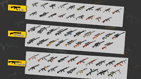 Download Gun Fight:One Stickman Jump Combat Game Mod Apk