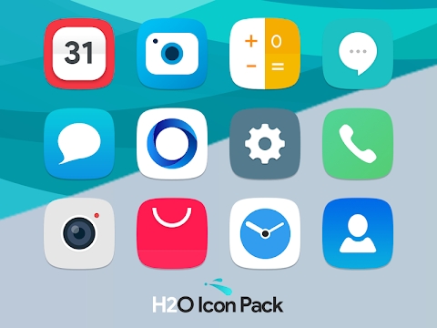 Download H2O Icon Pack Mod Apk