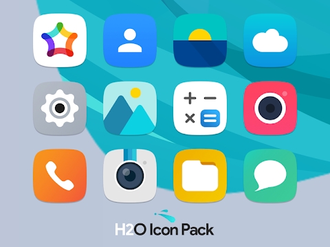 H2O Icon Pack Mod Apk