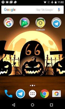 Halloween live wallpaper with countdown and sounds Mod Apk