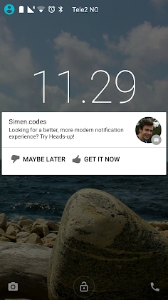 Heads-up Notifications Mod Apk