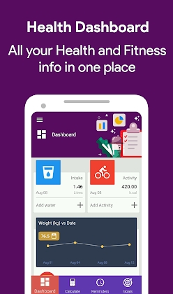 Health Pal - Fitness, Weight loss coach, Pedometer Mod Apk
