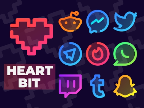 Download Heartbit - Icon Pack Mod Apk