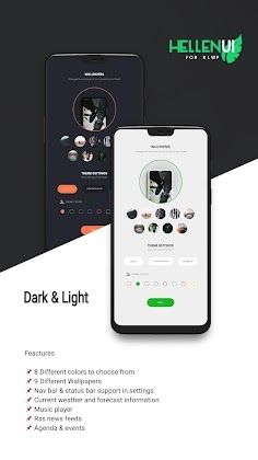 Download Hellen UI for KLWP Mod Apk