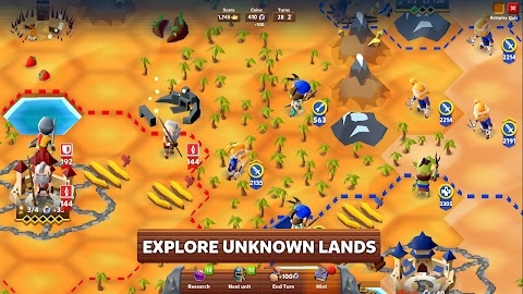 Hexapolis: Civilization 4X hex Mod Apk