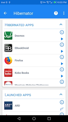 Download Hibernator : Hibernate apps Mod Apk