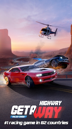 Highway Getaway: Police Chase Mod Apk