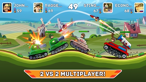 Hills of Steel Mod Apk