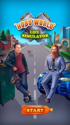 Hobo World - life simulator Mod Apk