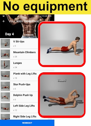 Download Home Workouts - No equipment - Lose Weight Trainer Mod Apk